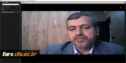 جلسه مجازی جناب آقای دکتر زارع شیبانی  مدیریت دانشگاه فرهنگیان فارس با کارمندان دانشگاه بصورت مجازی برگزار گردید 2