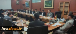 جلسه جناب آقای دکتر صحرایی با اعضا هیات علمی دانشگاه فرهنگیان فارس 4