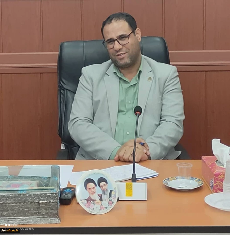 جلسه جناب آقای دکتر صحرایی با اعضا هیات علمی دانشگاه فرهنگیان فارس 7