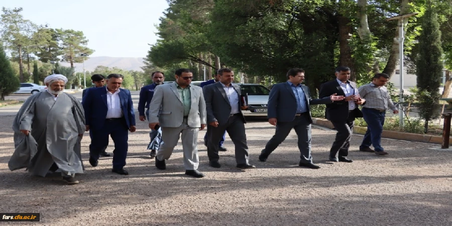 بازدید دکتر صحرایی  سرپرست محترم دانشگاه فرهنگیان از پردیسها و مراکز آموزش عالی دانشگاه فرهنگیان شیراز 2