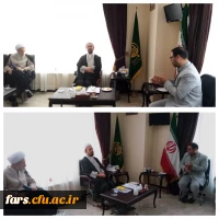 بازدید دکتر صحرایی  سرپرست محترم دانشگاه فرهنگیان از پردیسها و مراکز آموزش عالی دانشگاه فرهنگیان شیراز 2