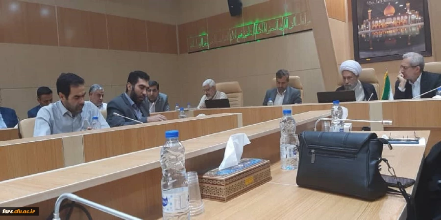 دیدار اساتید بسیجی با حضرت ایت ا... دژکام نماینده ولی فقیه در استان فارس وامام جمعه محترم شیراز. 2