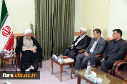 دیدار مسولان  دانشگاه فرهنگیان استان فارس با امام جمعه شیراز و نمانیده ولی فقیه در استان فارس 8