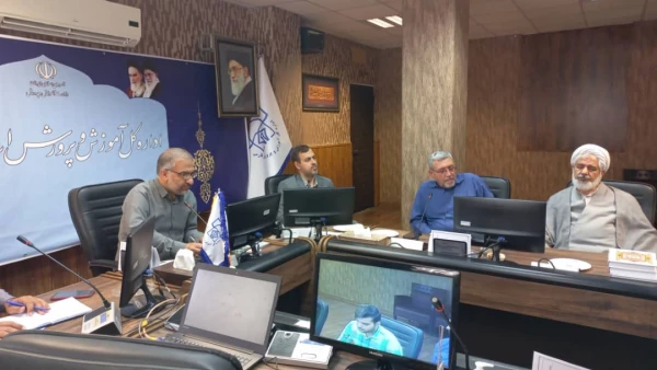 دیدار عیدانه مدیرکل آموزش و پرورش فارس و ریاست دانشگاه فرهنگیان استان فارس با دانشجو معلمان دانشگاه فرهنگیان استان فارس 2