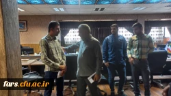 دیدار عیدانه مدیرکل آموزش و پرورش فارس و ریاست دانشگاه فرهنگیان استان فارس با دانشجو معلمان دانشگاه فرهنگیان استان فارس 5