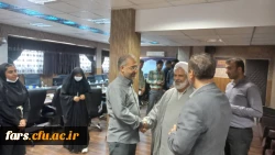 دیدار عیدانه مدیرکل آموزش و پرورش فارس و ریاست دانشگاه فرهنگیان استان فارس با دانشجو معلمان دانشگاه فرهنگیان استان فارس 7