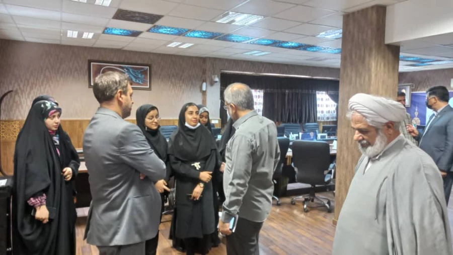 دیدار عیدانه مدیرکل آموزش و پرورش فارس و ریاست دانشگاه فرهنگیان استان فارس با دانشجو معلمان دانشگاه فرهنگیان استان فارس 8