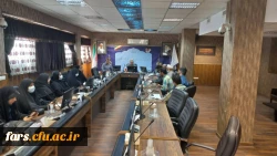 دیدار عیدانه مدیرکل آموزش و پرورش فارس و ریاست دانشگاه فرهنگیان استان فارس با دانشجو معلمان دانشگاه فرهنگیان استان فارس 9