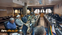 دیدار عیدانه مدیرکل آموزش و پرورش فارس و ریاست دانشگاه فرهنگیان استان فارس با دانشجو معلمان دانشگاه فرهنگیان استان فارس 13