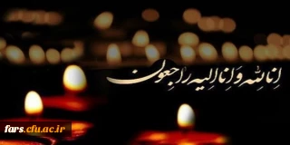 انا لله و انا الیه راجعون
استاد و برادر گرامی جناب محمد رضا صالحی