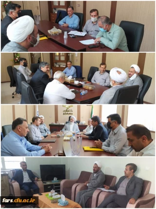 بررسی مشکلات فضا دانشگاه فرهنگیان استان فارس در جلسات متعدد با حضور مشاور محترم رییس دانشگاه فرهنگیان کشور