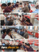 حضور دکتر حقایقی مدیرکل اجتماعی استانداری فارس و دکتر زارع شیبانی مدیریت دانشگاه فرهنگیان استان فارس در بین دانشجویان معلمان ورودی 98 شرکت کننده در دوره تابستانه «امید،مهارت و خودباوری» 2