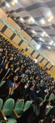 جشن دانش آموختگی دانشجویان ورودی 97 مرکز سلمان فارسی شیراز در تاریخ سوم مرداد ماه 1400 در سالن اجتماعات این مرکز برگزار شد 7