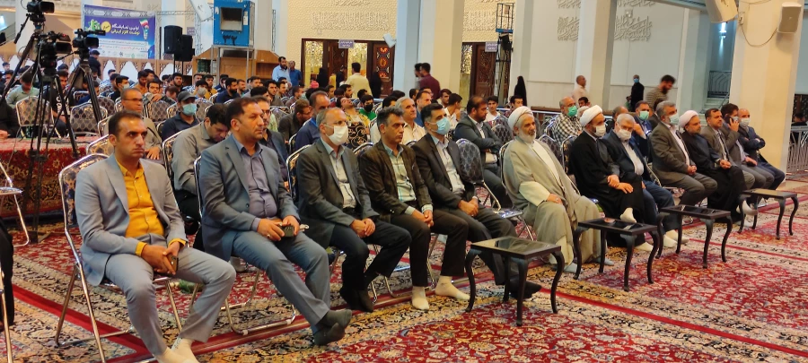 حجت الاسلام والمسلمین دکتر رستمی ریاست محترم دفتر نهاد نمایندگی مقام معظم رهبری در دانشگاه های کشور در اختتامیه دوره تابستانه امید، مهارت و باورمندی 4