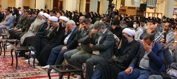 حضور و همچنین مداحی جناب آقای حاج سعید حدادیان  در مراسم اختتامیه دوره تابستانه امید، مهارت و باورمندی دانشگاه فرهنگیان فارس 4