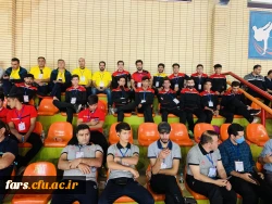 حضور دانشجو معلمان پسر دانشگاه فرهنگیان استان فارس در پنجمین المپیاد ورزش های همگانی دانشجویان دانشگاه ها و موسسات آموزش عالی کشور 7