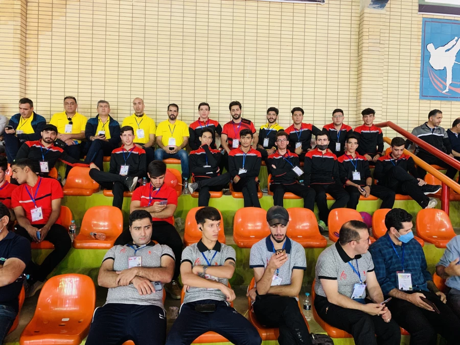 حضور دانشجو معلمان پسر دانشگاه فرهنگیان استان فارس در پنجمین المپیاد ورزش های همگانی دانشجویان دانشگاه ها و موسسات آموزش عالی کشور 7