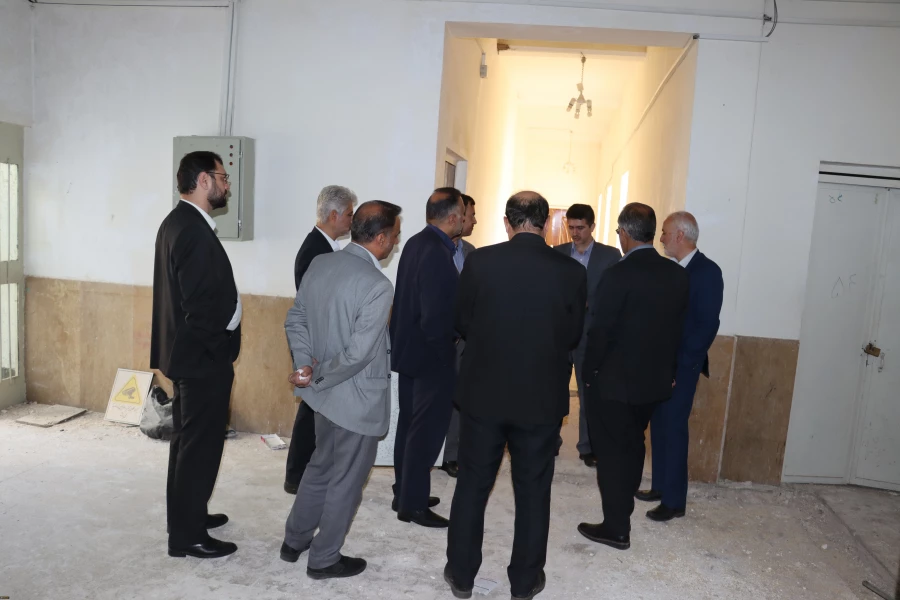 بازدید مسئولین استان از مرکز شهید مطهری شیراز 9