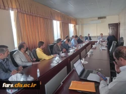  ششمین جلسه استانی نظارت بر برنامه های غذایی دانشجو معلمان پردیس ها و مراکز در مدیریت امور پردیس ها برگزار شد 2