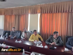  ششمین جلسه استانی نظارت بر برنامه های غذایی دانشجو معلمان پردیس ها و مراکز در مدیریت امور پردیس ها برگزار شد 3