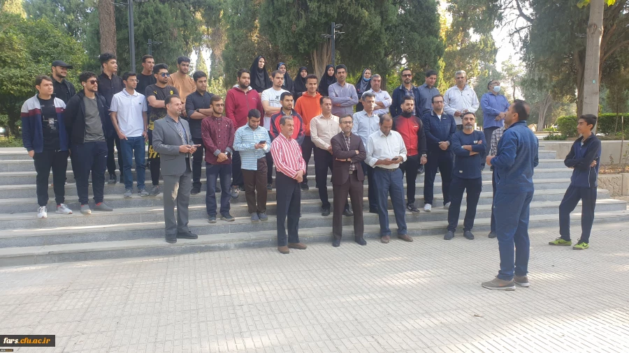 برگزاری همایش پیاده روی و همایش کوه پیمایی در پردیس ها و مراکز استان فارس به مناسبت هفته تربیت بدنی 2