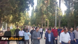 برگزاری همایش پیاده روی و همایش کوه پیمایی در پردیس ها و مراکز استان فارس به مناسبت هفته تربیت بدنی 11