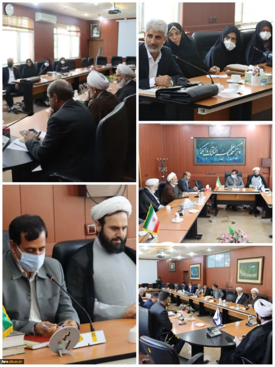 دیدار و گفتگو مشاور وزیر آموزش و پرورش و ریاست دانشگاه فرهنگیان استان فارس با روسای پردیس ها و مراکز استان فارس 2