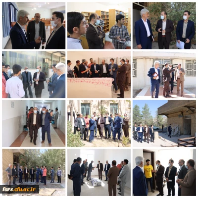 بازدید مدیر کل برنامه ریزی، خدمات و رفاه دانشجویی دانشگاه فرهنگیان از پردیس ها و مراکز دانشگاه فرهنگیان استان فارس و برگزاری نشست صمیمی با دانشجویان