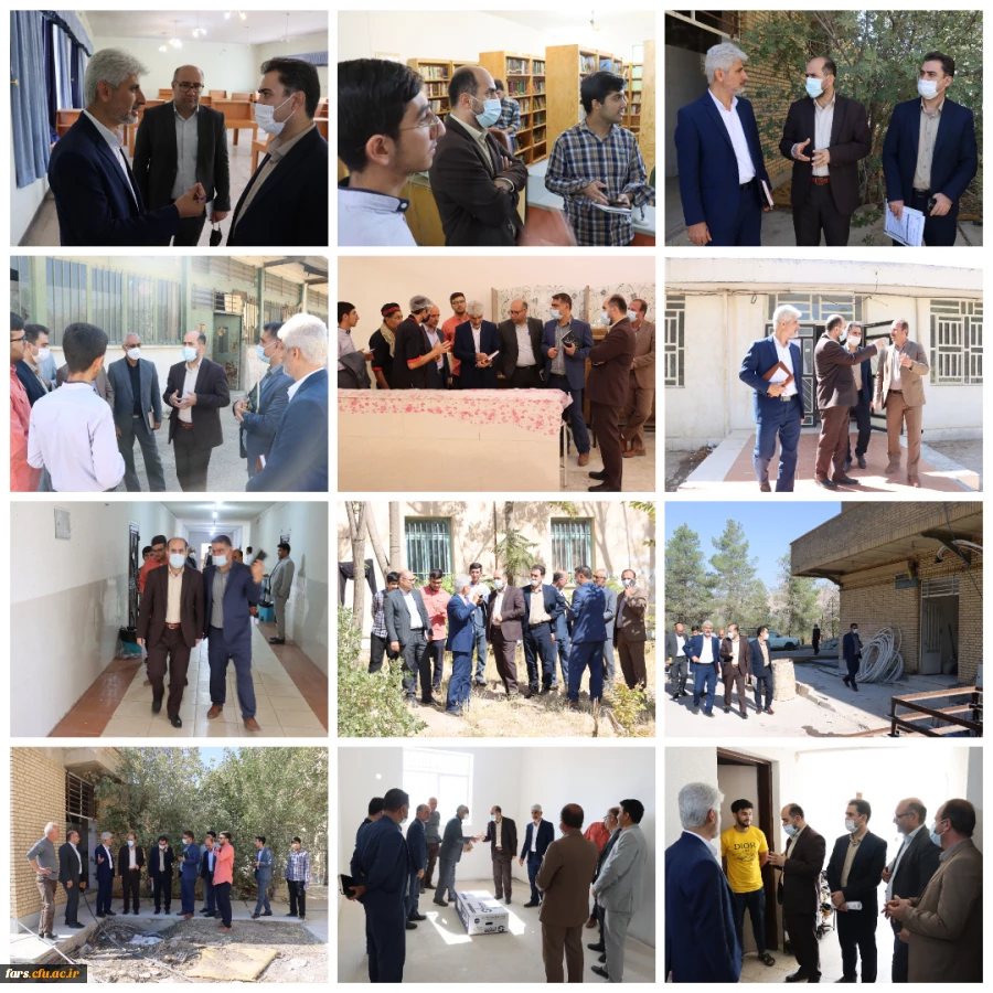 بازدید مدیر کل برنامه ریزی، خدمات و رفاه دانشجویی دانشگاه فرهنگیان از پردیس ها و مراکز دانشگاه فرهنگیان استان فارس و برگزاری نشست صمیمی با دانشجویان 2