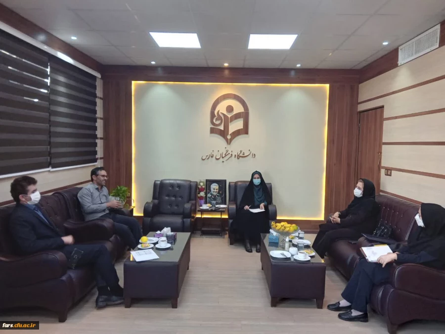 برگزاری جلسه تمدید تفاهم نامه همکاری مشترک گروه بهبود تغذیه جامعه دانشگاه علوم پزشکی شیراز و دانشگاه فرهنگیان فارس 2