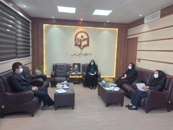 برگزاری جلسه تمدید تفاهم نامه همکاری مشترک گروه بهبود تغذیه جامعه دانشگاه علوم پزشکی شیراز و دانشگاه فرهنگیان فارس 3