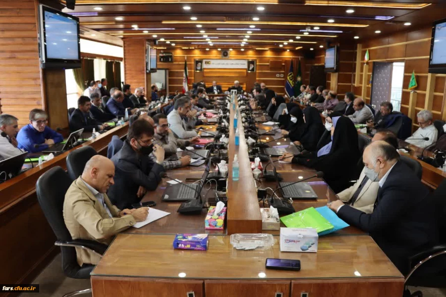 دومین جلسه شورای سیاستگذاری همایش های ملی دانش آموزش محتوا(pck) دانشگاه فرهنگیان در شیراز برگزار شد. 4