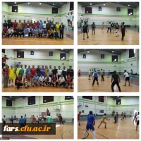  برگزاری مسابقه والیبال به مناسبت گرامیداشت هفته بسیج  در دانشگاه فرهنگیان فارس  2