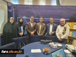 برپایی غرفه فن بازار دانشگاه فرهنگیان استان فارس در تاریخ ۲۰ لغایت ۲۳ آذر ماه ۱۴۰۱ جهاد دانشگاهی دانشگاه شیراز 5