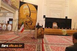 سومین سالگرد شهادت سردار جبهه ی مقاومت شهید حاج قاسم سلیمانی در دانشگاه فرهنگیان فارس برگزار گردید 5