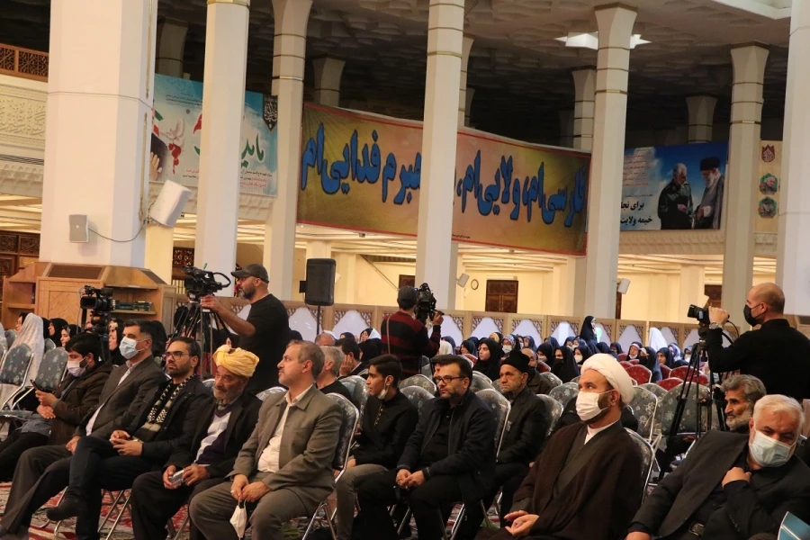 سومین سالگرد شهادت سردار جبهه ی مقاومت شهید حاج قاسم سلیمانی در دانشگاه فرهنگیان فارس برگزار گردید 10