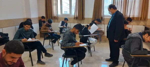 بازدید از امتحانات پایان نیمسال اول سال تحصیلی 1402-1401 4