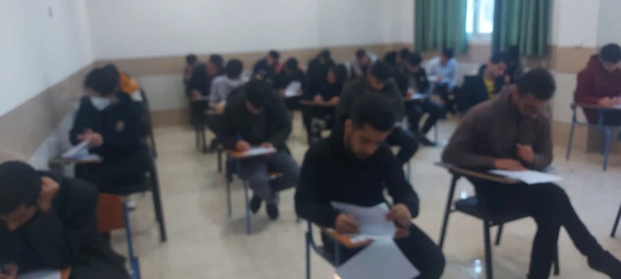 بازدید از امتحانات پایان نیمسال اول سال تحصیلی 1402-1401 5