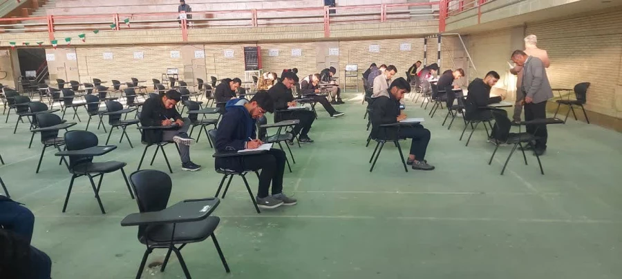 بازدید از امتحانات پایان نیمسال اول سال تحصیلی 1402-1401 10