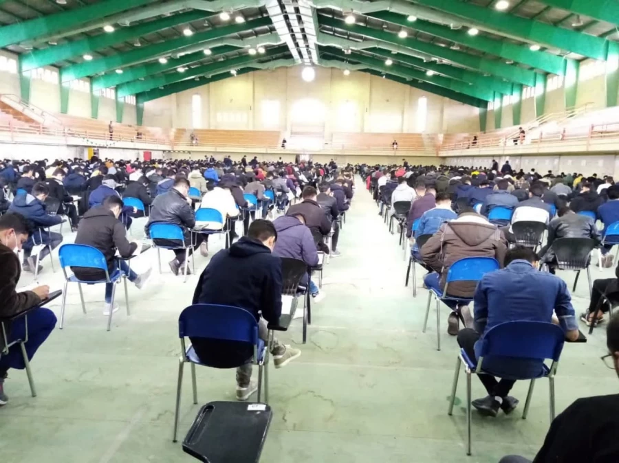 بازدید از امتحانات پایان نیمسال اول سال تحصیلی 1402-1401 13