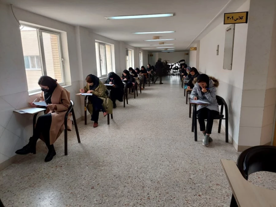 بازدید از امتحانات پایان نیمسال اول سال تحصیلی 1402-1401 20