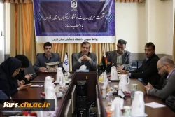  نشست خبری مدیریت دانشگاه فرهنگیان استان فارس با اصحاب رسانه 2