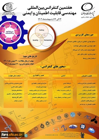 هفتمین کنفرانس بین المللی مهندسی قابلیت اطمینان و ایمنی(پژوهشگاه هوافضا)