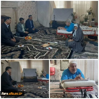 دیدار با جانباز قهرمان دفاع مقدس
به مناسبت ولادت حضرت ابوالفضل علیهالسلام و روز جانباز