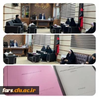 دیدار اعضای شورای تبیین مواضع بسیج دانشجویی دانشگاه فرهنگیان استان فارس با جناب زارع شیبانی  مدیریت امور پردیس های استان فارس 2