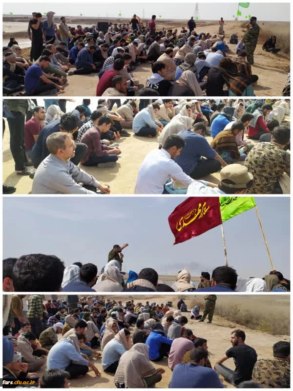 حضور مدیریت دانشگاه فرهنگیان استان فارس در جمع کاروان اعزامی دانشجو معلمان برادر استان فارس به اردوی راهیان نور
 2