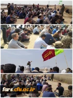 حضور مدیریت دانشگاه فرهنگیان استان فارس در جمع کاروان اعزامی دانشجو معلمان برادر استان فارس به اردوی راهیان نور
 2