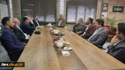 دیدار و گفتگوی مدیریت دانشگاه فرهنگیان استان فارس با مدیرعامل شرکت عمران و توسعه شهر صدرا
