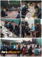 حضور مدیریت دانشگاه فرهنگیان استان فارس در جمع دانشجو معلمان معتکف دانشگاه فرهنگیان استان فارس در مسجد حضرت علی اصغر (ع) مرکز شهید مطهری شیراز 2