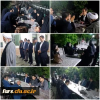 نشست هم اندیشی اساتید دانشگاه فرهنگیان مرکز زینب کبری (س)کازرون با حضور زارع شیبانی مدیریت دانشگاه فرهنگیان استان فارس و حجت الاسلام جعفری مسول دفتر نهاد نمایندگی مقام معظم رهبری در دانشگاه فرهنگیان استان فارس 2